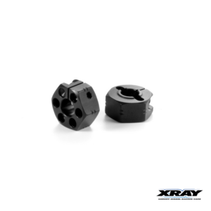 Xray Wheel Hub 12mm 2 Slot +1.50mm V3 (2) #365356