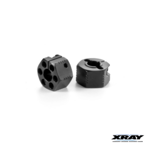 Xray Wheel Hub 12mm - 4 Slot - Offset "+3.00mm" V3 (2) #365358