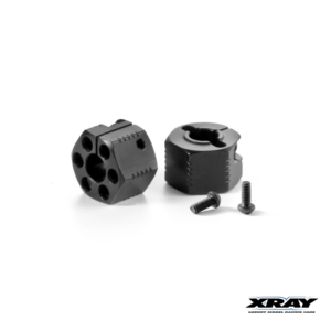 Xray Wheel Hub 12mm - 5 Slot - Offset "+3.75mm" V3 (2) #365359