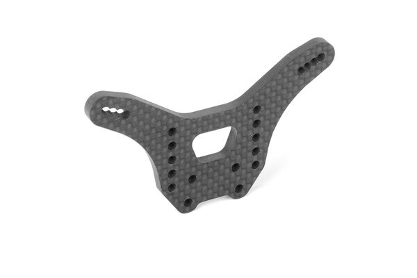 Xray Xb2 Graphite Shock Tower - 4-Holes - Lcg - Rear - 4.0Mm 1 Xray Xb2 Graphite Shock Tower - 4-Holes - Lcg - Rear - 4.0Mm