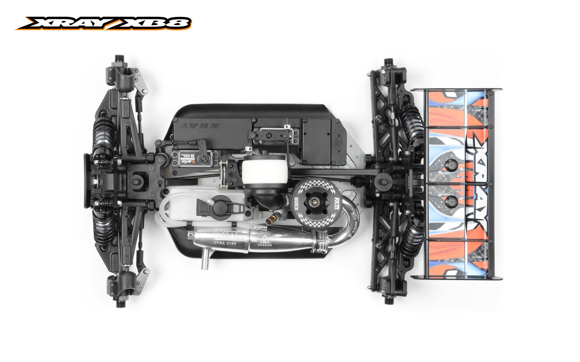 Xray XB8 2025 Luxurious 1:8 Racing Nitro Buggy KIT 3 Xray XB8 2025 Luxurious 1:8 Racing Nitro Buggy KIT