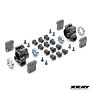 Xray XB8 Alu Rear Uprights Multi-Adjustable Set #350912