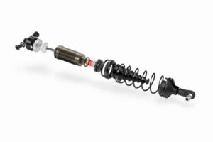 Xray Xb8 Rear Shock Absorbers Zero Rebound - Complete Set (2)