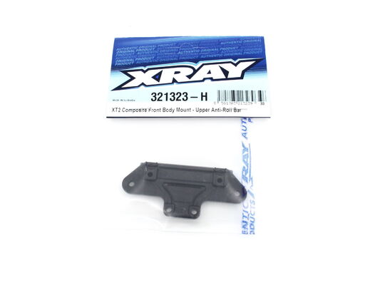 Xray Xt2 Composite Front Body Mount - Upper Anti-Roll Bar 1 Xray Xt2 Composite Front Body Mount - Upper Anti-Roll Bar