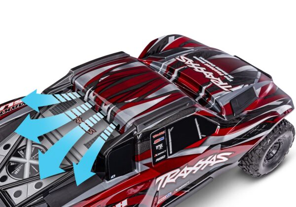 Traxxas Maxx Slash 6S 4x4 BL 1/8 Short-Course RTR Roheline