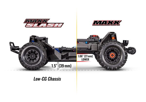 Traxxas Maxx Slash 6S 4x4 BL 1/8 Short-Course RTR RNR