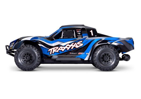 Traxxas Maxx Slash 6S 4x4 BL 1/8 Short-Course RTR Sinine