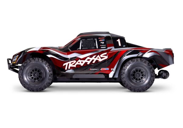 Traxxas Maxx Slash 6S 4x4 BL 1/8 Short-Course RTR Punane