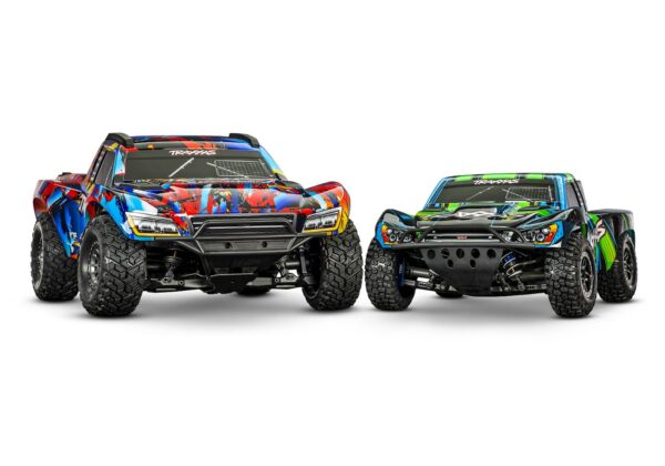 Traxxas Maxx Slash 6S 4x4 BL 1/8 Short-Course RTR Sinine