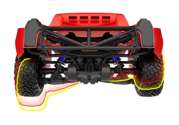 Traxxas Maxx Slash 6S 4x4 BL 1/8 Short-Course RTR Roheline