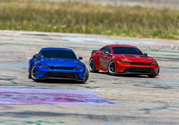 Traxxas 4-Tec Ford Mustang Brushed 1/10 Drift RTR Punane