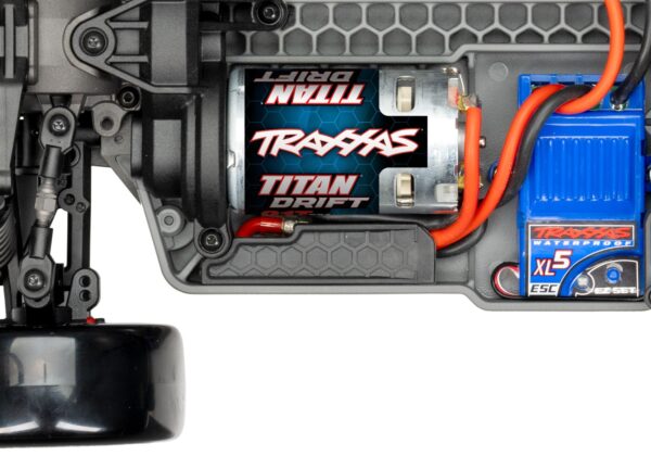Traxxas 4-Tec Ford Mustang Brushed 1/10 Drift RTR Punane