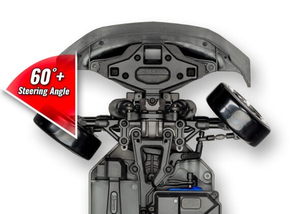 Traxxas 4-Tec Ford Mustang Brushed 1/10 Drift RTR Punane