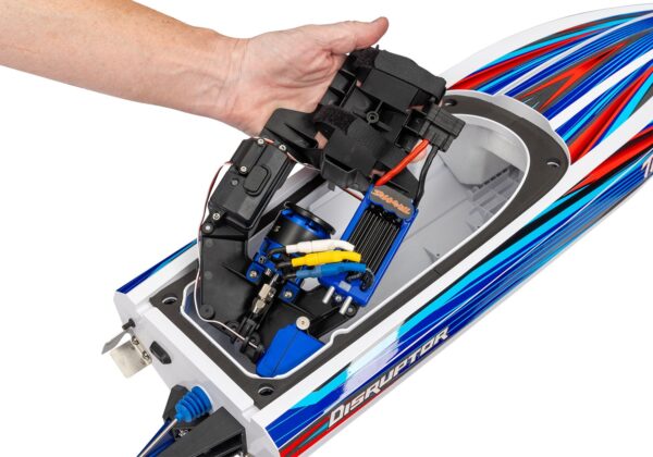 Traxxas Disruptor 26" V-Rumpf Paat RTR Lilla