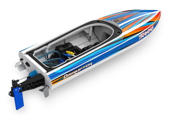 Traxxas Disruptor 26" V-Rumpf Paat RTR Lilla