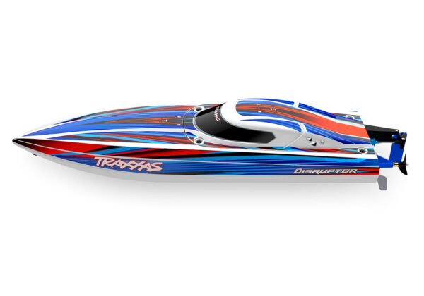 Traxxas Disruptor 26" V-Rumpf Paat RTR Sinine