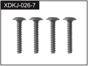 Absima 2.3x14 Screws (4) (J-026-7)