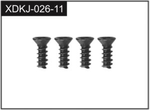 Absima 2.3x6 Screws (4) (J-026-11)