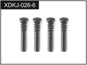 Absima 2.5x14 Screws (4) (J-026-6)