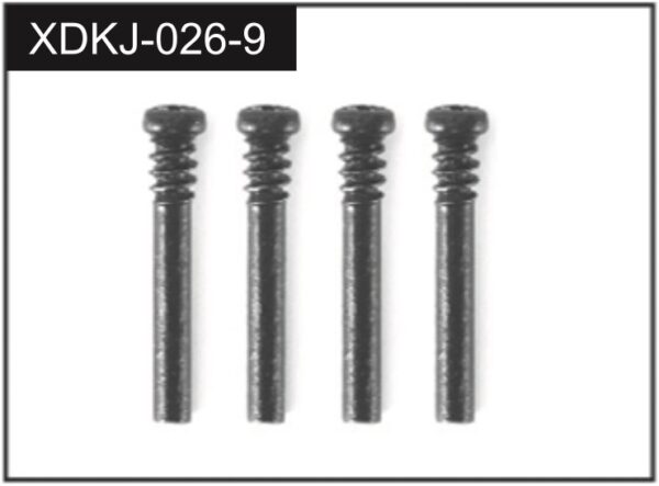 Absima 2.5x19 Screws (4) (J-026-9)