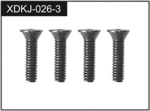Absima 2x8 Screws (4) (J-026-3)