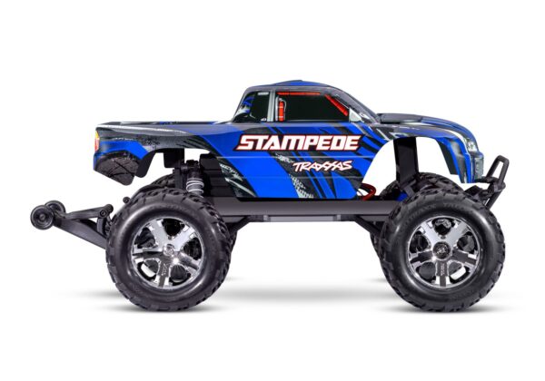 Traxxas Stampede 2wd Brushed HD 1/10 Monster Truck RTR Sinine