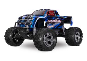 Traxxas Stampede 2wd BL-2S BL HD 1/10 Moster Truck RTR Sinine