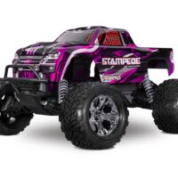 Traxxas Stampede 2wd BL-2S BL HD 1/10 Moster Truck RTR Lilla