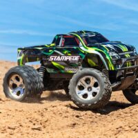 Traxxas Stampede 2wd BL-2S BL HD 1/10 Moster Truck RTR Lilla