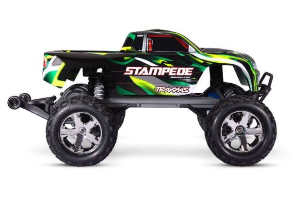 Traxxas Stampede 2wd BL-2S BL HD 1/10 Moster Truck RTR Green