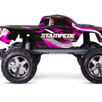Traxxas Stampede 2wd BL-2S BL HD 1/10 Moster Truck RTR Lilla