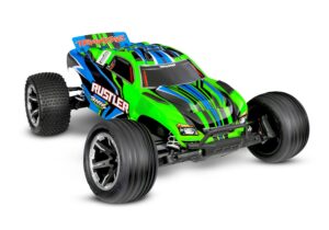 Traxxas Rustler 2wd Brushed HD 1/10 Truck RTR Roheline