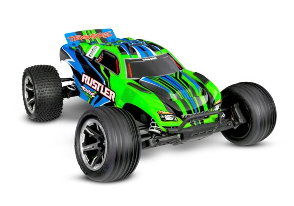 Traxxas Rustler 2wd Brushed HD 1/10 Truck RTR Green