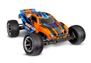 Traxxas Rustler 2wd Brushed HD 1/10 Truck RTR Oranz