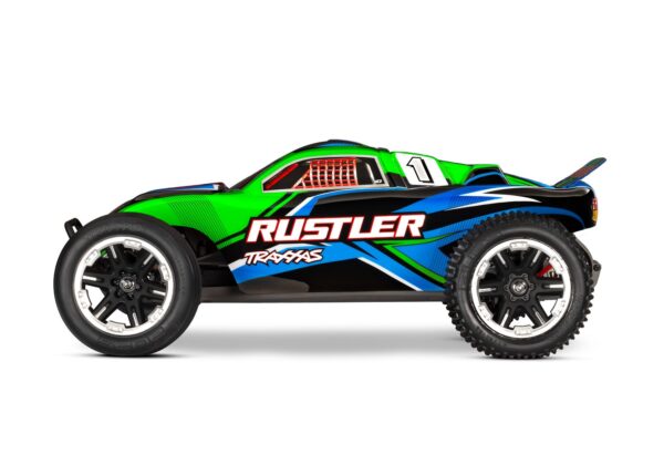 Traxxas Rustler 2wd Brushed HD 1/10 Truck RTR Green