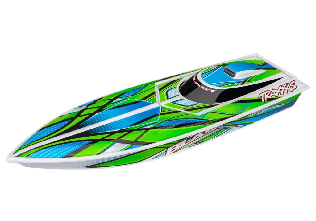 Traxxas Blast Brushed 23" RTR Roheline RC paat