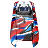 Traxxas DCB M41 RC Boat Catamaran BL 40" RTR Red