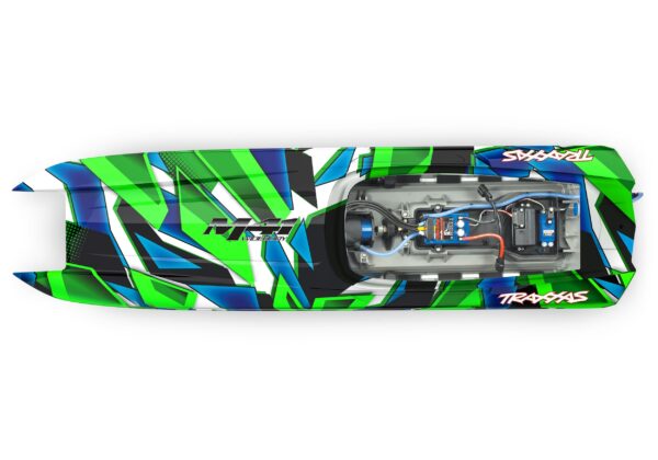 Traxxas DCB M41 Catamaran BL 40" RTR Roheline