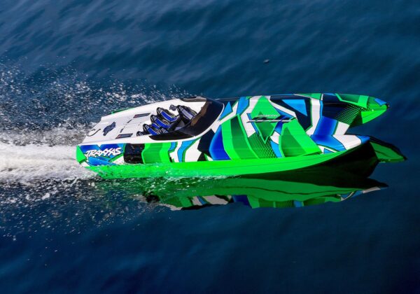 Traxxas DCB M41 Catamaran BL 40" RTR Roheline