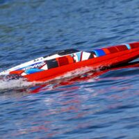 Traxxas DCB M41 RC Boat Catamaran BL 40" RTR Red