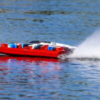 Traxxas DCB M41 RC Boat Catamaran BL 40" RTR Red
