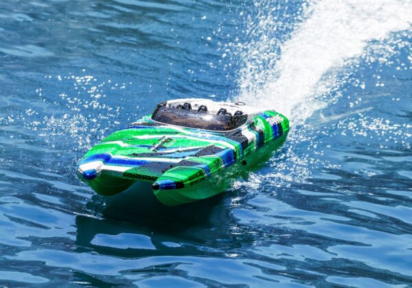 Traxxas DCB M41 Catamaran BL 40" RTR Roheline