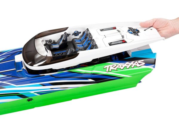 Traxxas DCB M41 Catamaran BL 40" RTR Roheline