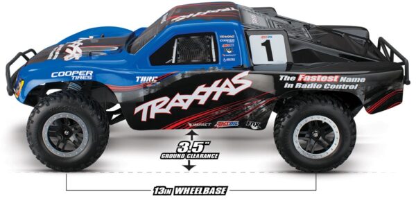 Traxxas Slash 2wd VXL BL 1/10 Short-Course RTR Red