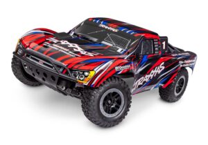 Traxxas Slash 2wd BL-2S BL HD 1/10 Short-Course RTR Punane