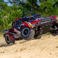 Traxxas Slash 2wd BL-2S BL HD 1/10 Short-Course RTR Punane