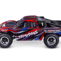 Traxxas Slash 2wd BL-2S BL HD 1/10 Short-Course RTR Punane