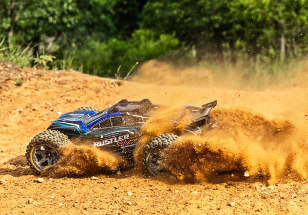Traxxas Rustler 4x4 BL-2S HD BL 1/10 Truck RTR Red