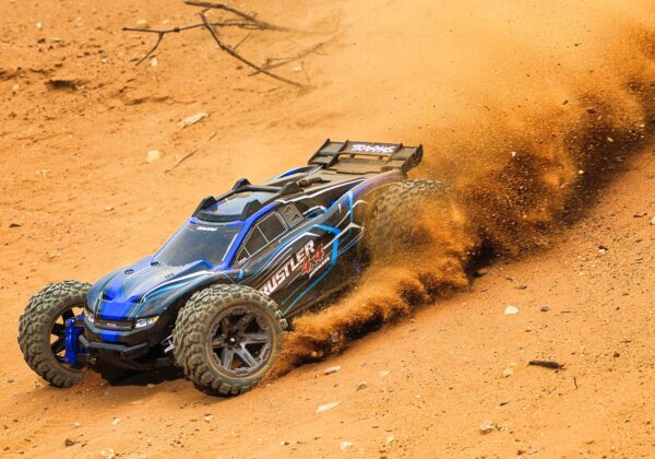 Traxxas Rustler 4x4 BL-2S HD BL 1/10 Truck RTR Red