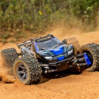 Traxxas Rustler 4x4 BL-2S HD BL 1/10 Truck RTR Red